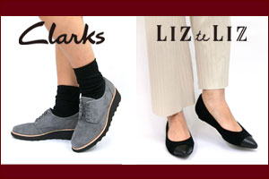 Clarks/LIZteLIZ 期間限定の取扱い