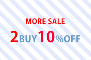 MORE SALE 2BUY10%OFF セールがまとめ買いでさらにOFF