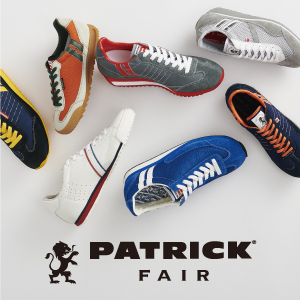 〈 PATRICK FAIR 〉西銀座１F／B1F店　12月3日より開催
