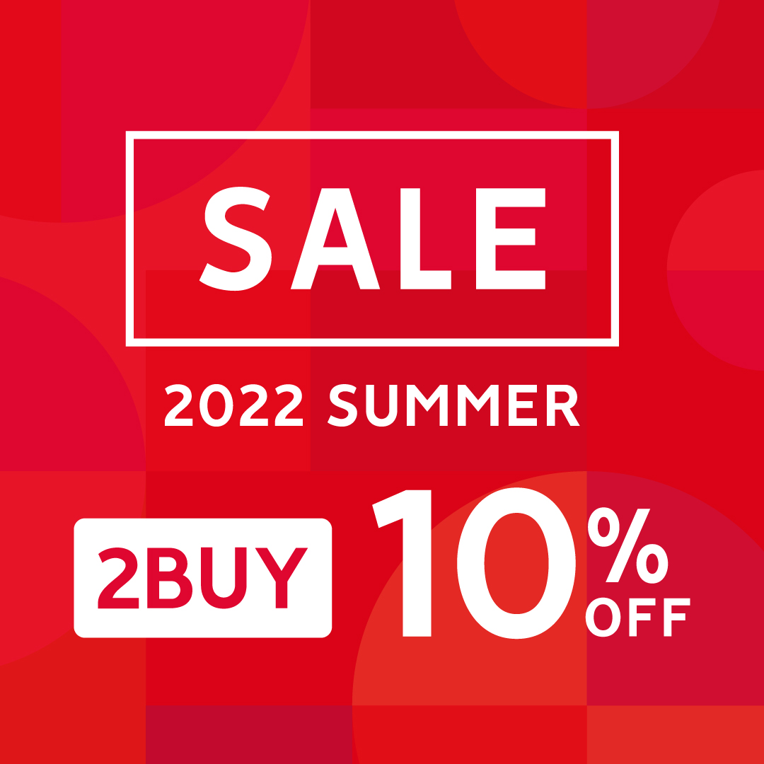 【7月18日まで】 店内全品2BUY 10%OFF