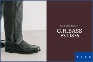 【G.H.BASS】クラシックローファーで秋を満喫