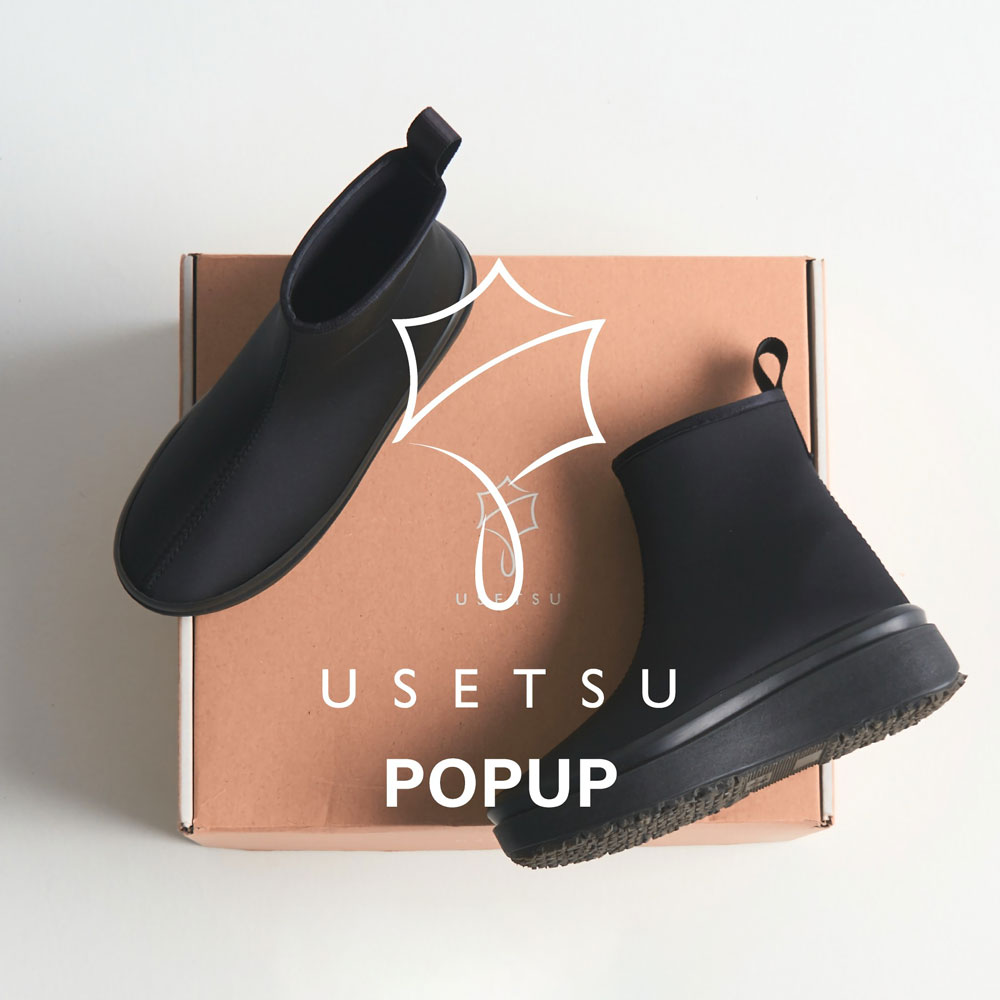 USETSU 〈ウセツ〉POP UP 12/11より開催 西銀座店