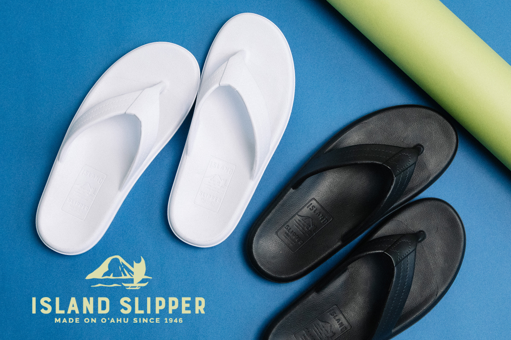 【ISLAND SLIPPER】水にも強いEVA素材登場！