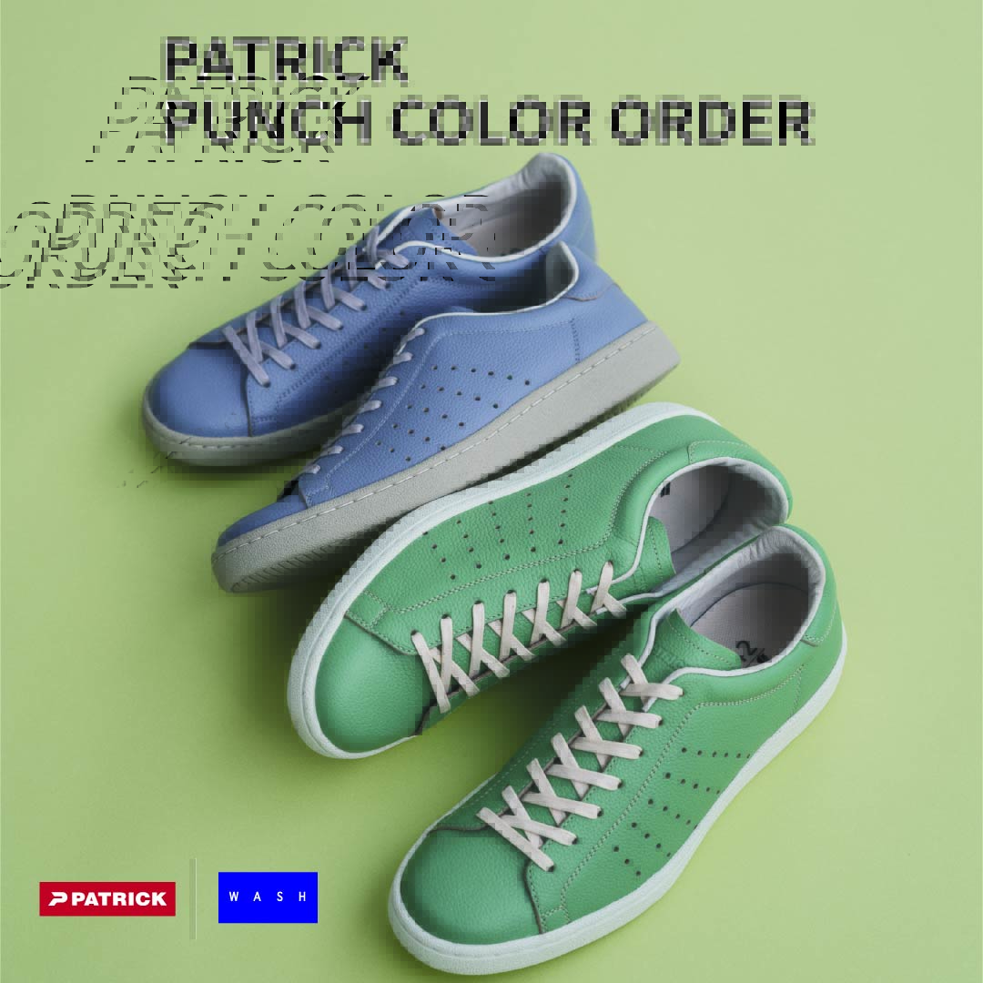 【WASHルミネ大宮店】PATRICK「PUNCH」カラーオーダー7/25（金）より開催！