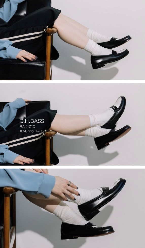 G.H.BASS】ローファーで仕上げるやわらかな春のトラッドスタイル