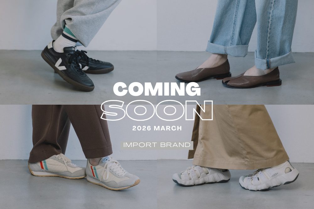 WASH 3月の発売予定アイテム/2026年3月