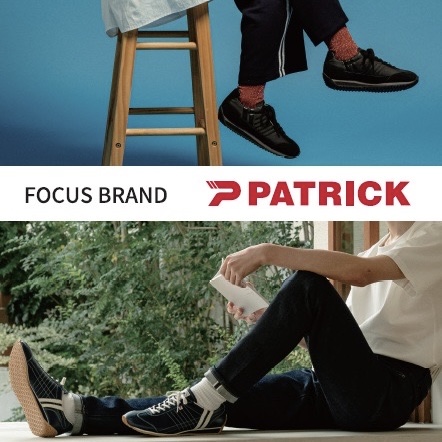【WASHたまプラーザテラス店】FOCUS BRAND　PATRICK　開催中！
