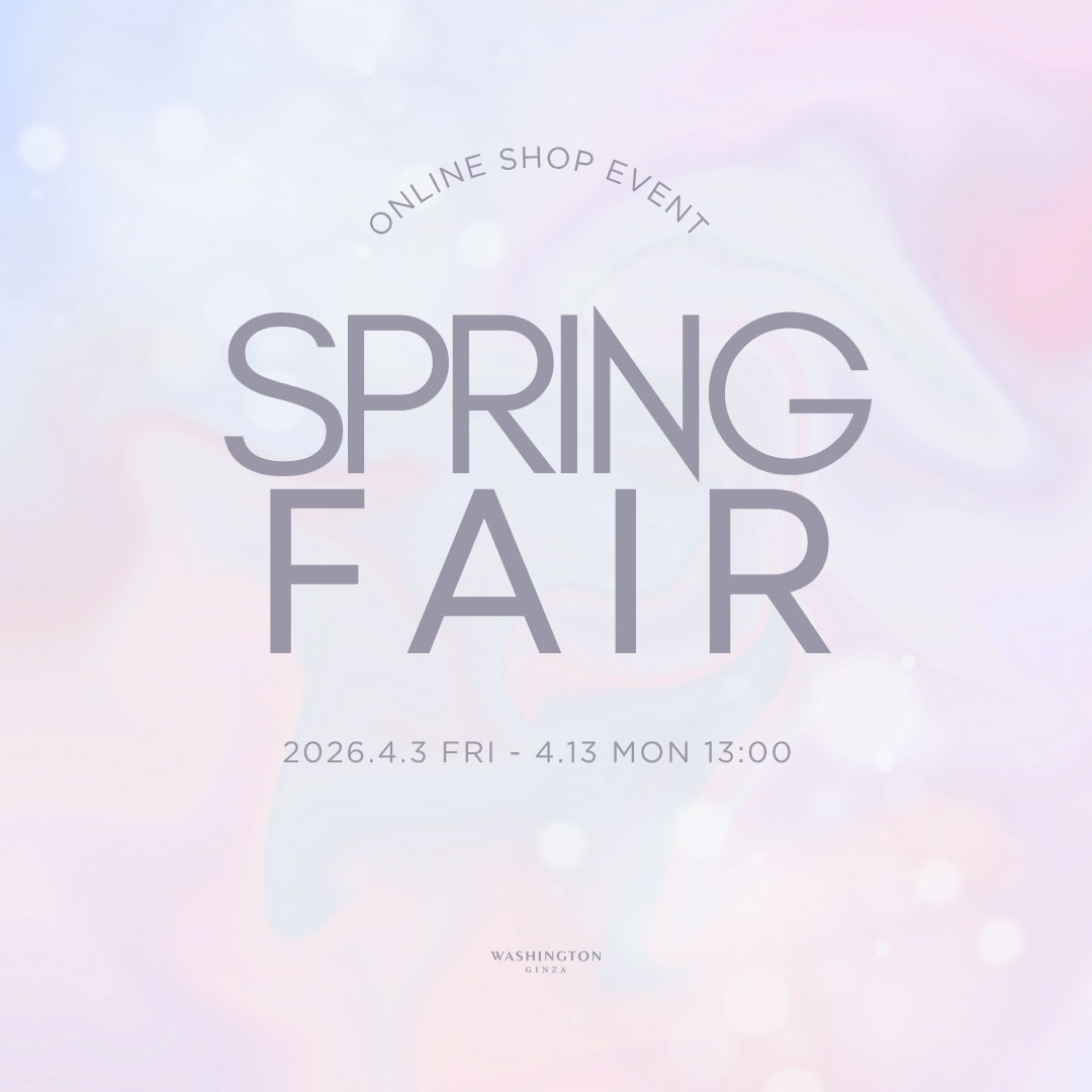【ONLINE SHOP】スプリングフェア開催！会員限定クーポンプレゼント♪