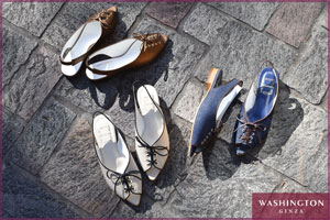 過去アーカイブから復刻させたギリーサンダル